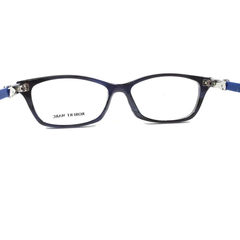 Robert Marc Eyeglasses Frames 810-222 Blue Tortoise Rectangular 50-15-130